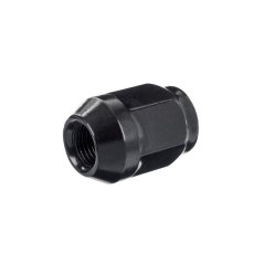 Čierne matice pre zliatinové ráfiky M12x1,25 34mm (uzavreté) k21