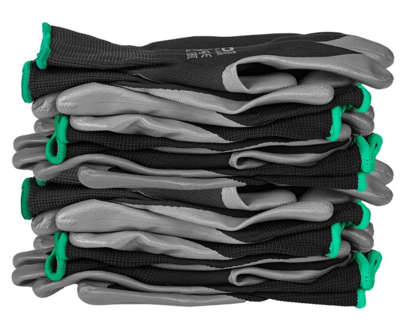 Arbeitshandschuhe, ntrylemx-beschichtetes Polyester, 4131X, Größe 8 97-647-8