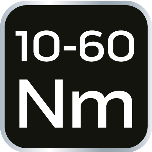 Cheie dinamometrică 3/8" x 410 mm, 10-60 Nm 08-823