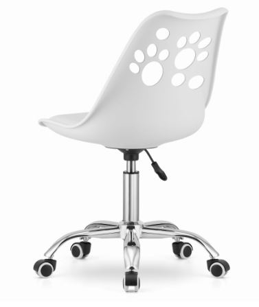 Bürostuhl weiß skandinavischer Stil PAW Basic