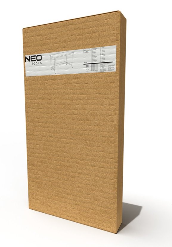 Arbeitstisch: 1500 mm x 780 mm x 830 mm 11-716