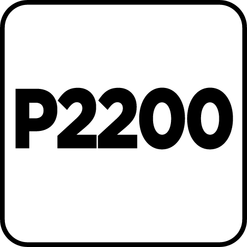 Brusni papir na bazi vode 230 x 280 mm, P2200 58T230