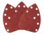 Deltás körcsiszoló 180 W, talplemez 140 x 140 x 80 mm 59G336