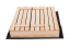 Sandkasten mit Bänken 120cm + Abdeckung + Agrotextil SUN