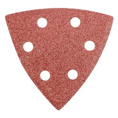 Csiszolópapír tépőzárral 93 x 93 mm K 60, 5 db, lyukas 55H764