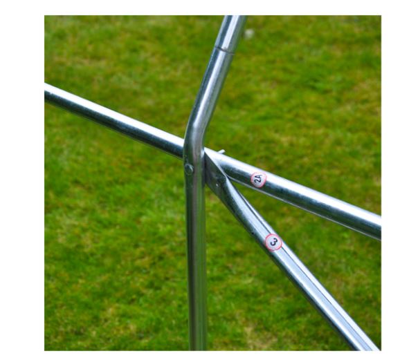 Kerti fóliaház/fóliasátor 2x3m UV filterrel PREMIUM