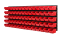 Stena za orodje 115x39cm + 70 zabojev