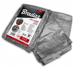 Abdeckplane, silber, 8 x 12 m, 260 g/m²