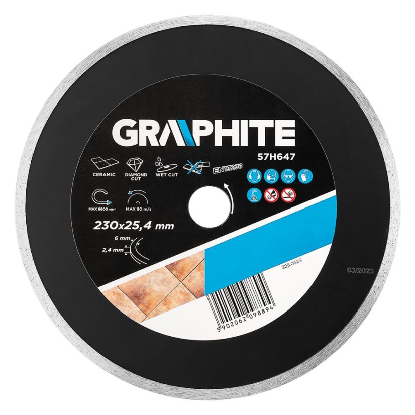Dijamantni disk 230 x 25,4 mm, fiksiran za 59G891 57H647