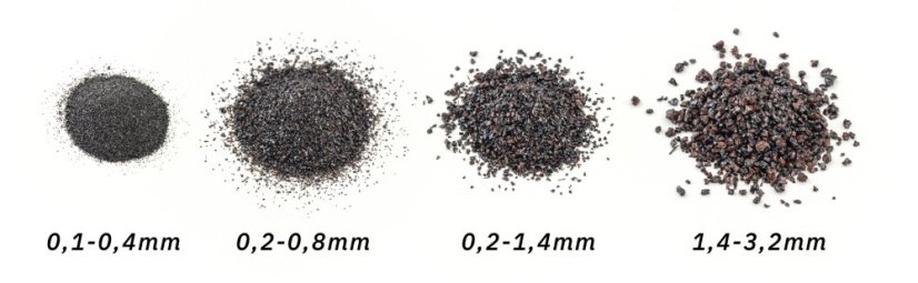 Abraziv pentru sablat 1,4-3,2 25 kg