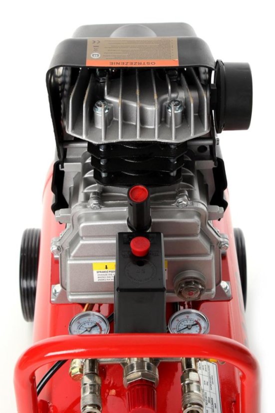 Oljni zračni kompresor 50L, 8bar, 2,8kW, 206l/min, 230V, prenosni, za delavnico/avtomobilsko industrijo, Kraft&Dele KD401