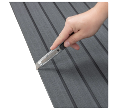 Samolepící protiskluzová podložka z EVA pěny, 240×90 cm antracyt