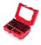 CrV-Schlagbitsatz, TORX-Schlagbits, PZ1, HEX3, TX 32-teilig TA1208