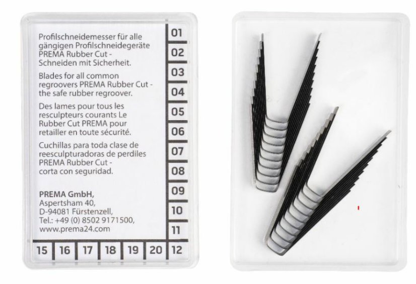 Nož za rezanje W Fix 2, za PREMA rezač uzoraka 5-6 mm, 20 KOM.