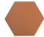 Akustický panel Hexagon 50x50cm, tloušťka 5cm, hnědý