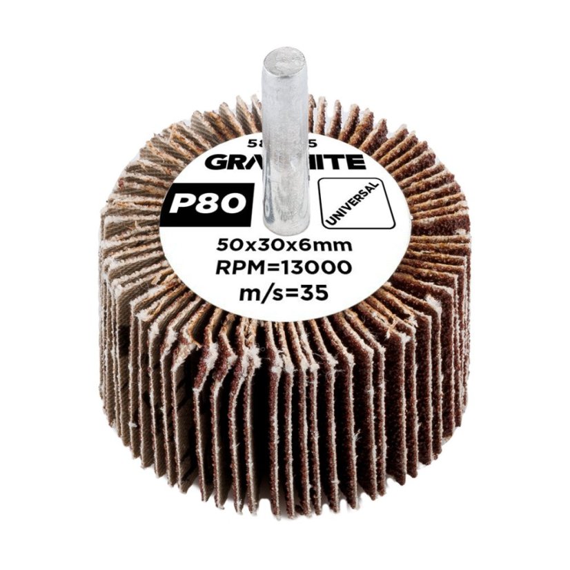Laminált lemez 50 x 30 x 6 mm, P80 58T395