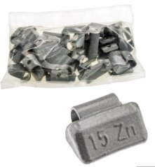 Greutate de batere ZN pentru discuri ALU 15g / 100buc