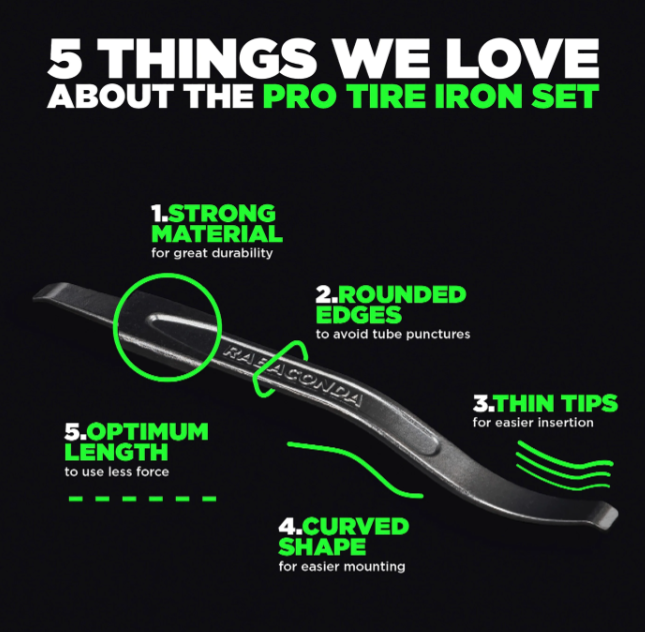 Montagehebel für Motorräder 5 St. TL