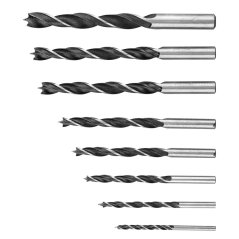 Set de burghie pentru lemn, 3 -10 mm, 8 buc 60H808