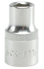 Dugókulcs 1/2" 11mm rövid YT-1204