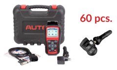 Kit TPMS - MX-Sensor 1 cauciuc 315/434 MHz (60 buc) + Tester TS508WF