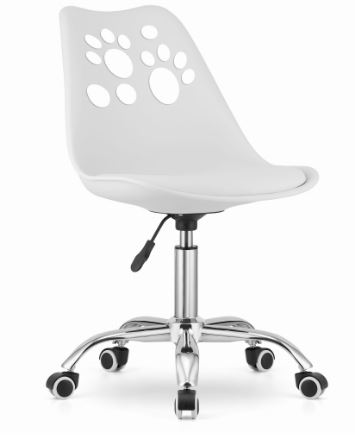 Bürostuhl weiß skandinavischer Stil PAW Basic