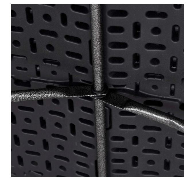 Gostinska miza zložljiva 180cm črna