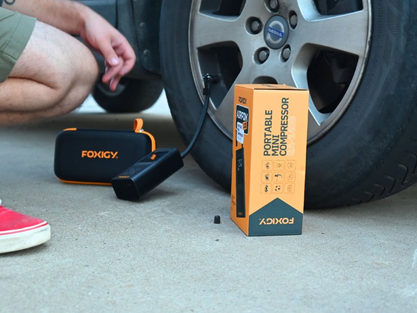 Přenosný vzduchový kompresor AirFox Go GA-140B