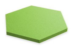 Akustický panel Hexagon 50x50cm, tloušťka 3cm, světle zelený
