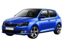 Naslon za roke Škoda FABIA 3 (SK260), črn, tekstilni prevlek
