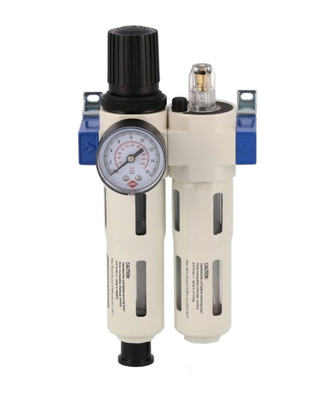 Vzduchový filtr + regulator + přimězování 1/2" 15 BAR Pro Line