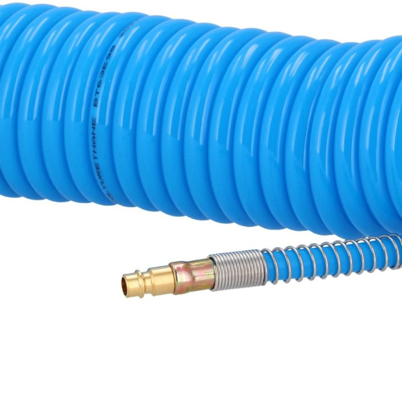 Furtun spiralat pneumatic PU cu 15 m fi 12 x 8 mm 4304211
