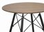 Masă rotundă ANELLO Dark Ash 80cm