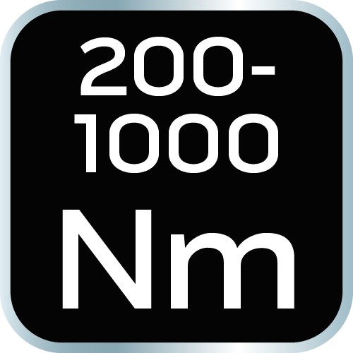Cheie dinamometrică 3/4", 200 - 1000 NM 08-839