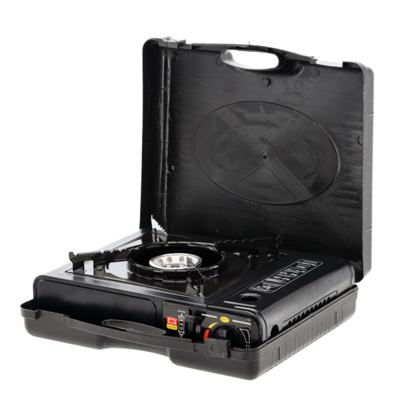 Tragbarer Gaskocher Tourist + 2 NachfĂĽllkartuschen