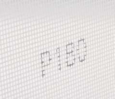 Mreža za mljevenje bijela 115 x 280 mm, P180 58T145
