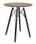 Kör asztal ANELLO Dark Ash 60cm