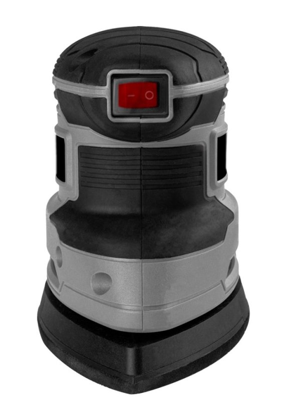 Deltás körcsiszoló 180 W, talplemez 140 x 140 x 80 mm 59G336