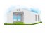 Cort de petrecere 4x6x2 Comfort PVC 560g cu plasă împotriva insectelor Summer