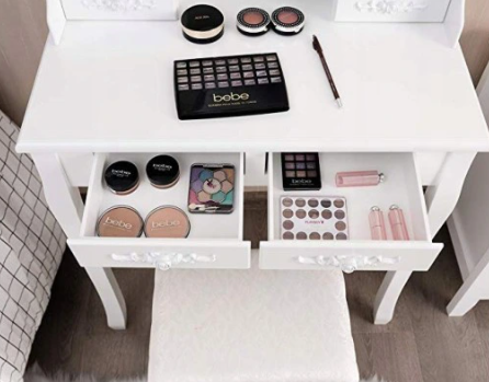 Toaletna miza Primadonna WHITE