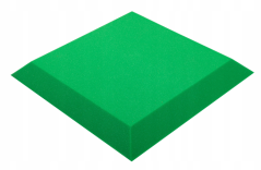 Akustična trapezna ploča 50x50 cm, debljina 5 cm, tamnozelena