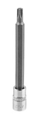 TORX-Bit TX27 auf 1/4"-Nuss, lang, 87 mm 10-344