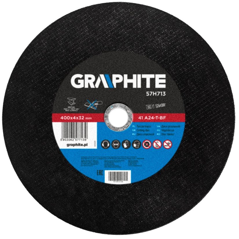 Rezna ploča za metal, 400 x 32 mm 4.0, 41-A24 T-BF 57H713