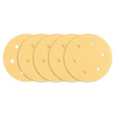 Brusni papir s čičkom 225 mm, K120, 5 kom, sa 6 rupa za brusilicu 59G264, 59G265 54H030