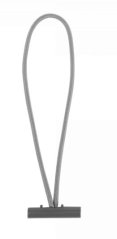Upevňovací guma 15cm 25ks Grey BUNGEE CORD T BAR