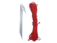 Šotorski zatiči 2x2 m, 2,5x2,5 m, 2x3, 3x3 m in 3x4,5 m