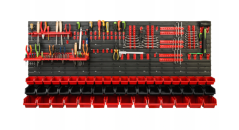 Werkzeugwand 172x78cm + 53 Boxen