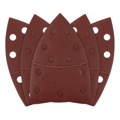 Velcro brusni papir, željezo 102 x 152 mm, P180, 5 kom, s 11 rupa 58T306