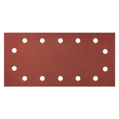 Brúsny papier na suchý zips 115 x 230 mm, K240, 5 ks, s otvormi 55H726