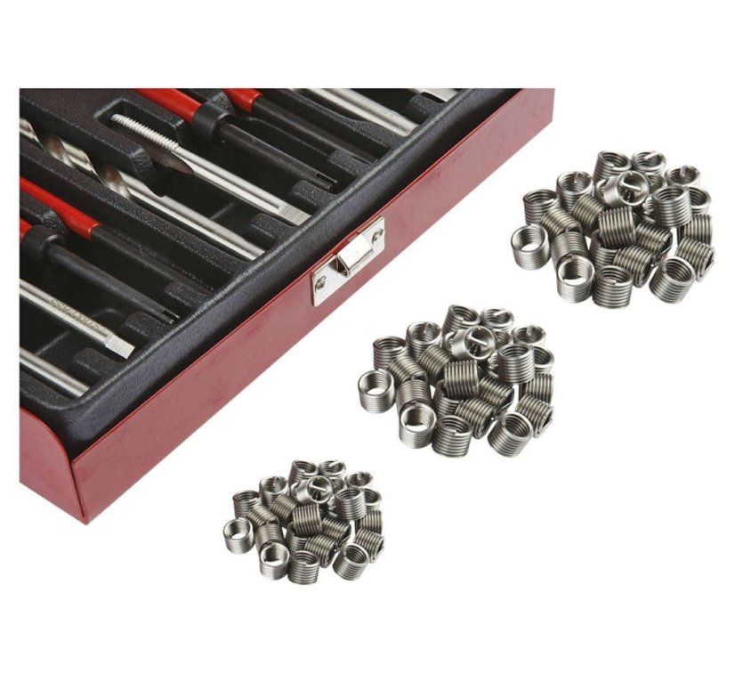 Gewindereparaturset M6, M8, M10 88 Stk.